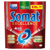 Somat Excellence 4v1 tablete za pomivalni stroj, 34/1