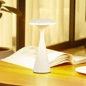 Lindby LED namizna svetilka Evelen, bela, IP54, CCT - Dnevna soba/jedilnica - Sodobni - Plastika