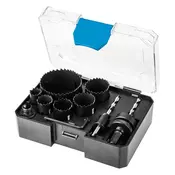 Probijaci rupa Co8% bimetalni (19, 25, 30, 35, 40, 68 mm), set od 9 el. 57H921
