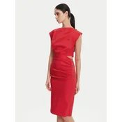 PINKO Cocktail obleka 104955 A0IM Rdeča Regular Fit