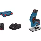 Bosch Akumulatorska glodalica za ivice GKF 12V-8, L-Boxx, 2x 3.0Ah 06016B0000