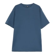 Cropp - Navadna majica basic - mornarsko modra