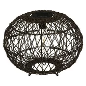 Solarna led lampa fi 31x25cm tamno braon Atmosphera