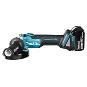 Akumulatorski kotni brusilnik Makita DGA504RTJ, 12,5 cm, 8500 vrt/min, 18V