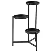 OLIVBLAD Stalak za cvece, unutra/spolja crna, 58 cm