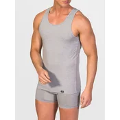 zd ZERO DEFECTS Spodnja majica Tank top Egyptian cotton siva
