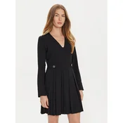 TWINSET Vsakodnevna obleka 242TT2171 Črna Loose Fit