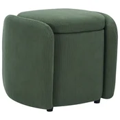 P & B TABURE, tekstil zelena