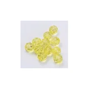 Akrilna perla 6 mm zuta pakovanje 30 gr