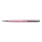 Kemikalija Lily Pen- Made with Swarovski Elements z belimi kristali, roza