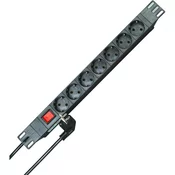 Kopp Vtična letev 19 palčna (48,26 cm) 7-delna črne barve zaščiteni kontakti Kopp 930705011