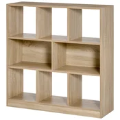 Homestar Knižna omara 3 nivoji 975x30x100 cm Hrast