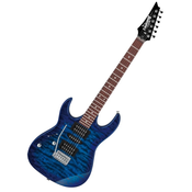 Elektricna gitara Ibanez - GRX70QAL TBB, plava