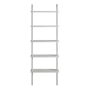 Hanah Home Paula White Polica za knjige 60x174x22cm, Bela