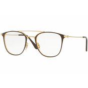 Ray-Ban Okvir za naočare 0RX6377 2905 48, Ženski, Braon