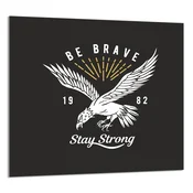 shumee STEKLENA PLOŠČA ZA KUHINJO 65x60 Bird