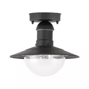 Brilagi - Spoljna plafonska svetiljka MOLDE 1xE27/60W IP44 crna