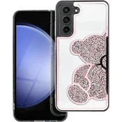 Ovitek TEDDY BEAR za SAMSUNG S26 Plus roza
