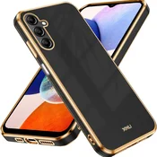 GS Ovitek za Samsung Galaxy A14 4G/5G, Electro, črn