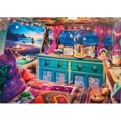 Ravensburger - Puzzle Pogled iz mojega okna: avtodom - 1 000 kosov
