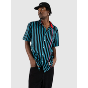 Volcom X Schroff Stripe Srajca dusty aqua Gr. XS