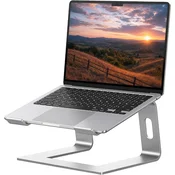 slomart SOUNDANCE Aluminijasti nosilec za prenosnik, ergonomski, srebrn