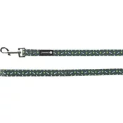 Povodec za pse najlon siv Safia 120cm x 15mm x 2mm Flamingo - Pasji povodci
