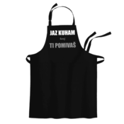 Cyber print shop Predpasnik s potiskom Jaz kuham ti pomivaš