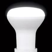 ORION LED žarulja reflektor E27 R63 8W 3,000K 720lm prigušiva - bijela mat - Plastika