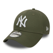 New Era 940 League Essential NY Yankees Cap new olive/optic white Gr. Uni