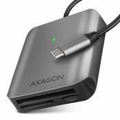 AXAGON CRE-S3C Externer Kartenleser USB-C 3.2 Gen 1, 3-Slot, SD/microSD/CF, UHS-II CRE-S3C