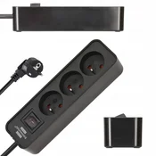 Brennenstuhl Podaljšek s 3 vtičnicami, 1,5 m kabel