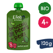 Ellas Kitchen BIO Hruška, grah in brokoli (120 g)