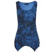 KOROSHI Top  modra / mornarska / transparentna