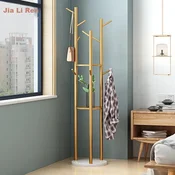 Jialiren Stalak za odecu, 165 cm, Zlatne boje