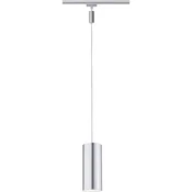 Paulmann Luč za tračni sistem,visokonapetostna URail LED trajna vgradnja 6 W LED Paulmann Barrel krom (mat)
