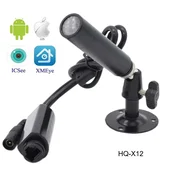 KJB Mini IP kamera Full HD s PoE, objektiv 12 mm, z zvokom