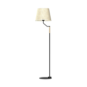 ETNA crna podna lampa 1xE27