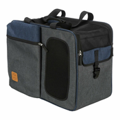 Trixie Tara 2 v 1 - Torba za pse sivo-modra 25 x 38 x 50 cm