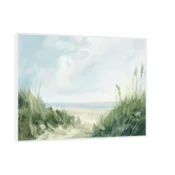 Canvas Slika na platnu Plaža, Sa ramom, 40 x 30 cm, Beli