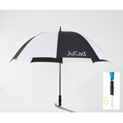 Jucad Telescopic Umbrella Black-White