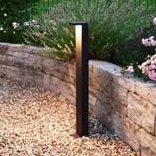 Deko-Light LED-svetilka za pot Lerna 1000 temno siva višina 100 cm 7,4 W CCT - Sodobni - Aluminij