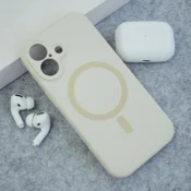 Maska Mag Case PureTone za iPhone 17 krem