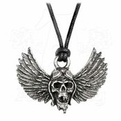 Ogrlica Airbourne - Lobanja/Krila - ALCHEMY GOTHIC - PP513