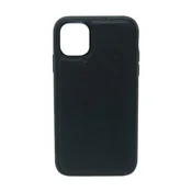 Maska za telefon LEATHER CASE za Iphone 11, Crna