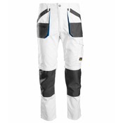 Delovne hlače Brixton Practical bele - 48