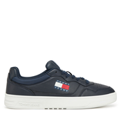 Tommy Jeans Nizke superge ESS mornarska/rdeča/bela