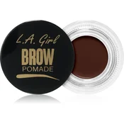 L.A. Girl Cosmetics Brow Pomade pomada za obrvi odtenek Warm Brown 3 g
