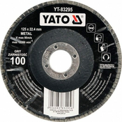 YATO Lamelni disk korund 125 x 22,2 mm konveksno brušenje P40