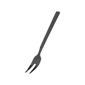 Gastro vilice za serviranje 18 cm, črna